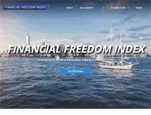 Tablet Screenshot of financialfreedomindex.com
